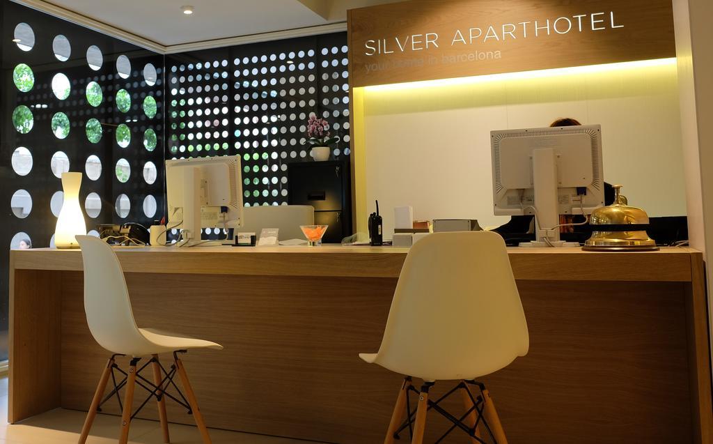 Aparthotel Silver Barcelona Interiør billede